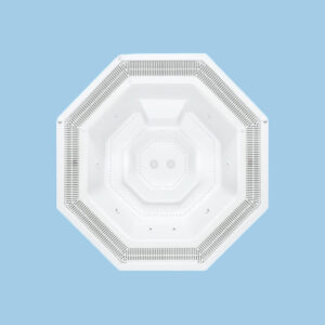 Fully Commercial - Vesta with Gutter Overhead