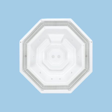 Fully Commercial - Vesta with Gutter Overhead